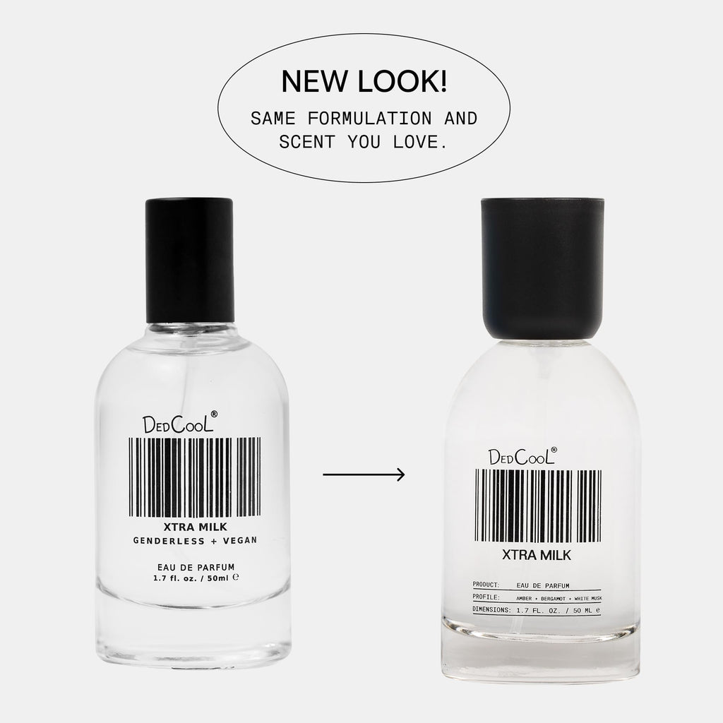 DedCool Xtra Milk Eau de Parfum | Genderless Luxury with Bergamot, White Musk & Amber | 1.7 fl oz