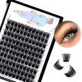 Dedila Large Tray Grafted Wide-Stem Lashes | 120 Clusters, D Curl, 8-20mm (16mm Available)