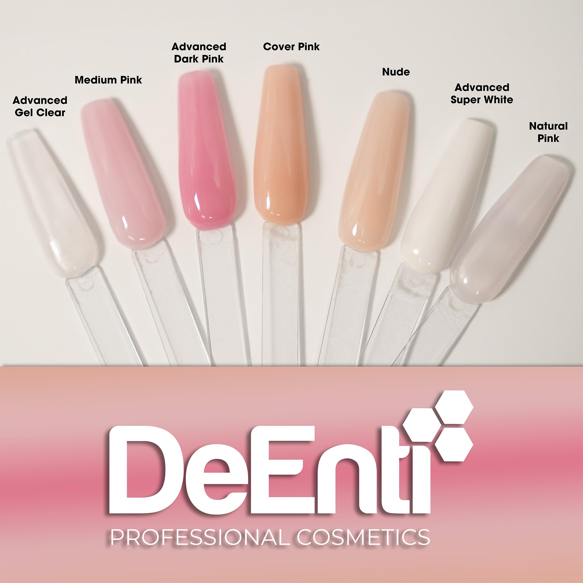 DeEnti Acrylic Nail Powder - 4oz Super White | Professional Grade, Bubble-Free & Chip-Resistant