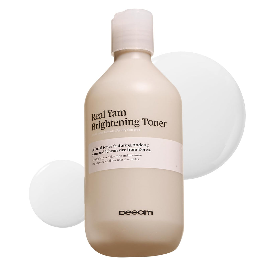 DEEOM Real Yam Brightening Toner – Hydrating Milky Facial Toner (300ml)