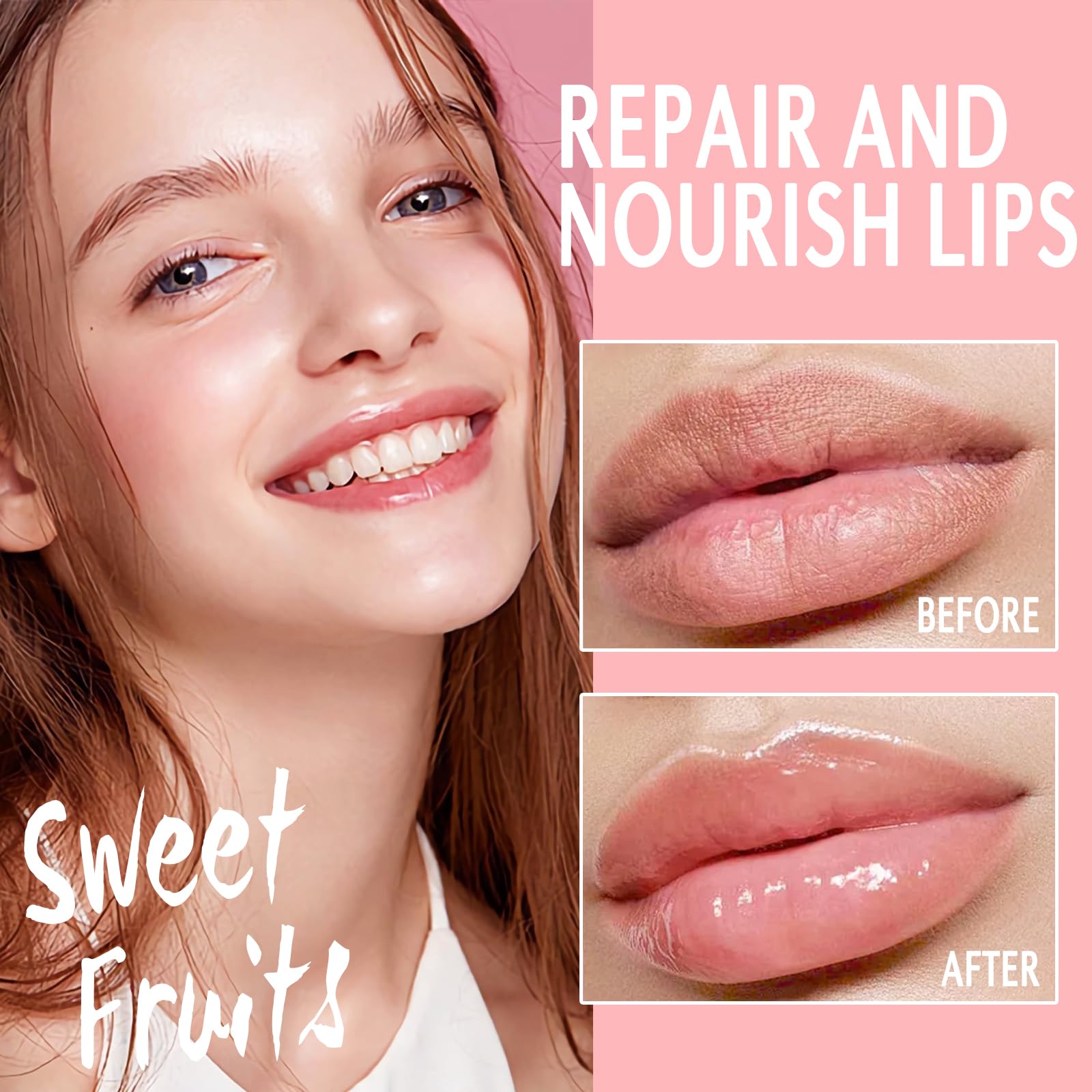 Deepmind 9 PCS Bee Lip Balm Lip Mask Honey Pot – Nourishing Overnight Lip Treatment