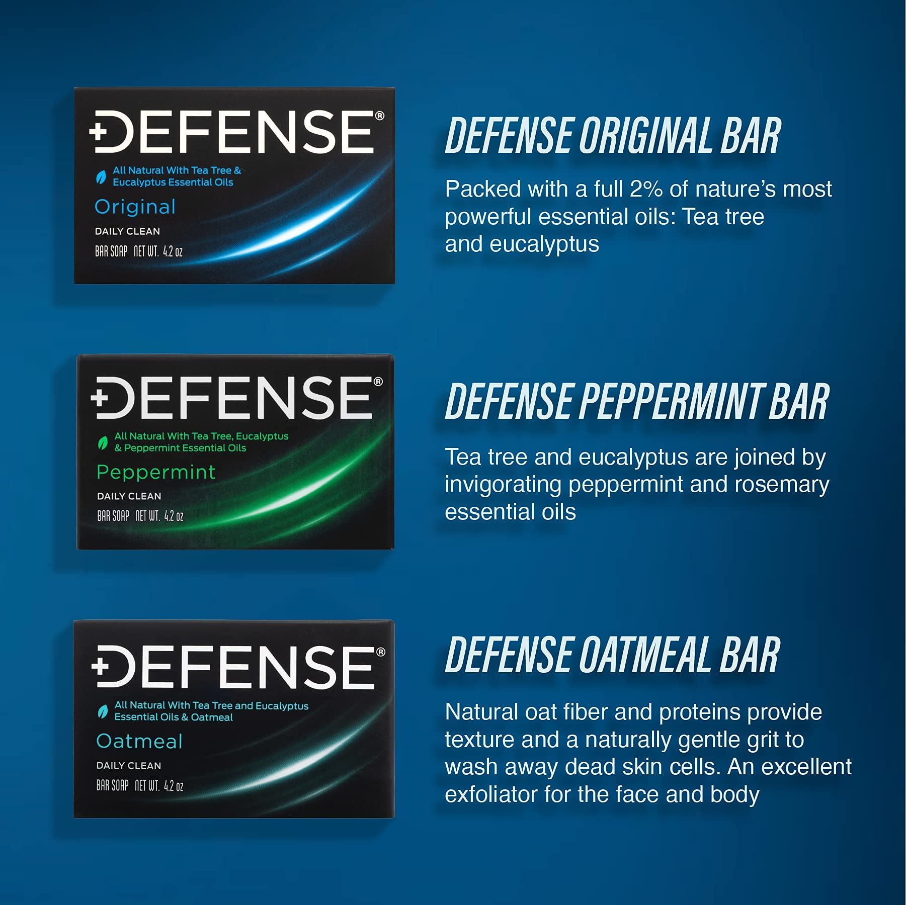 Defense Soap 12pk All Natural Tea Tree Bar Soap for Men – Wrestler-Crafted with Tea Tree & Eucalyptus