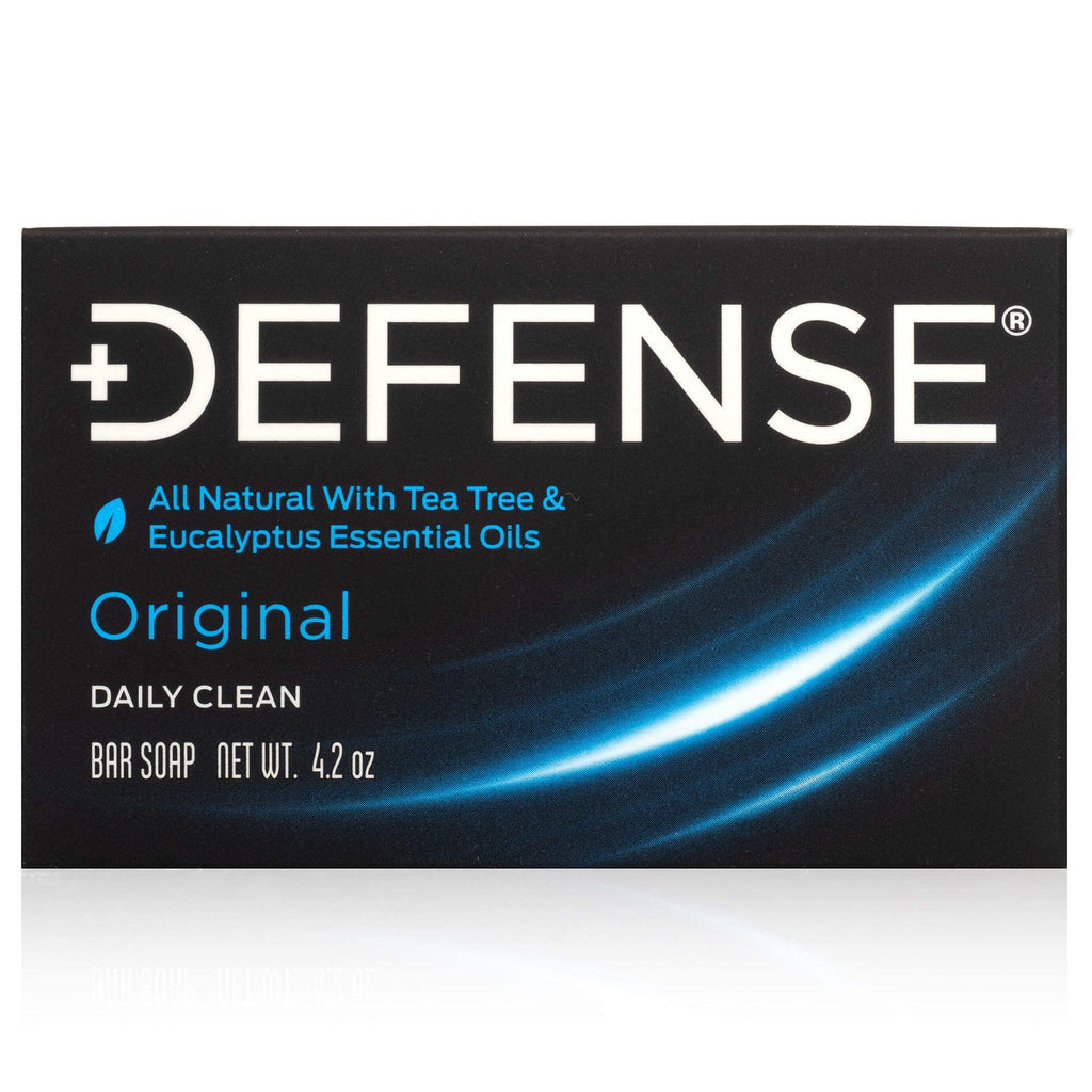 Defense Soap 12pk All Natural Tea Tree Bar Soap for Men – Wrestler-Crafted with Tea Tree & Eucalyptus