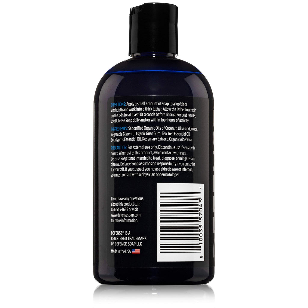 Defense Soap Tea Tree Body Wash | All-Natural Odor Control for Athletes