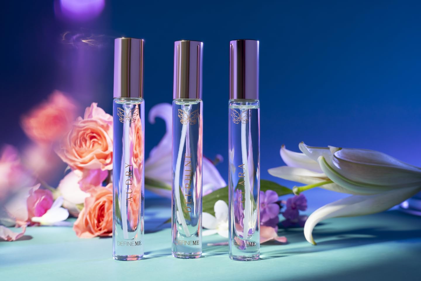 DefineMe Clara Natural Perfume Mist – Travel Size 0.3 fl oz | Purse Spray