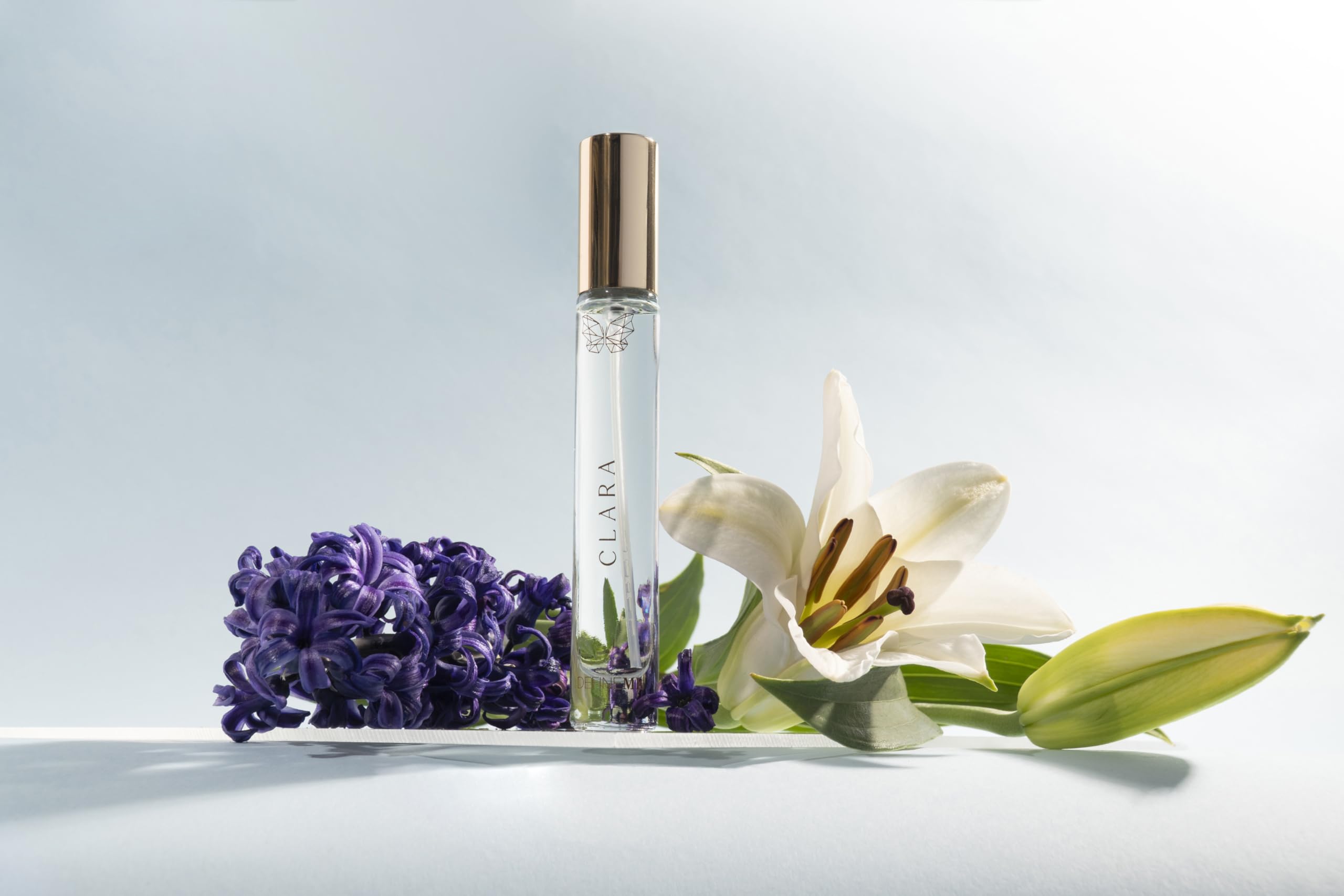 DefineMe Clara Natural Perfume Mist – Travel Size 0.3 fl oz | Purse Spray