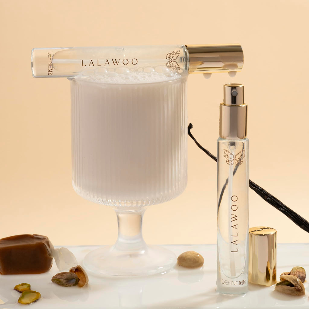 DefineMe Lalawoo Perfume Mist – Pistachio Vanilla, 0.3 oz Travel Size