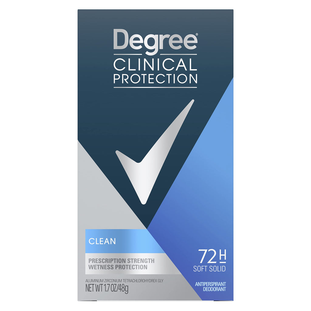 Degree Men Clinical Protection Clean Antiperspirant – MotionSense