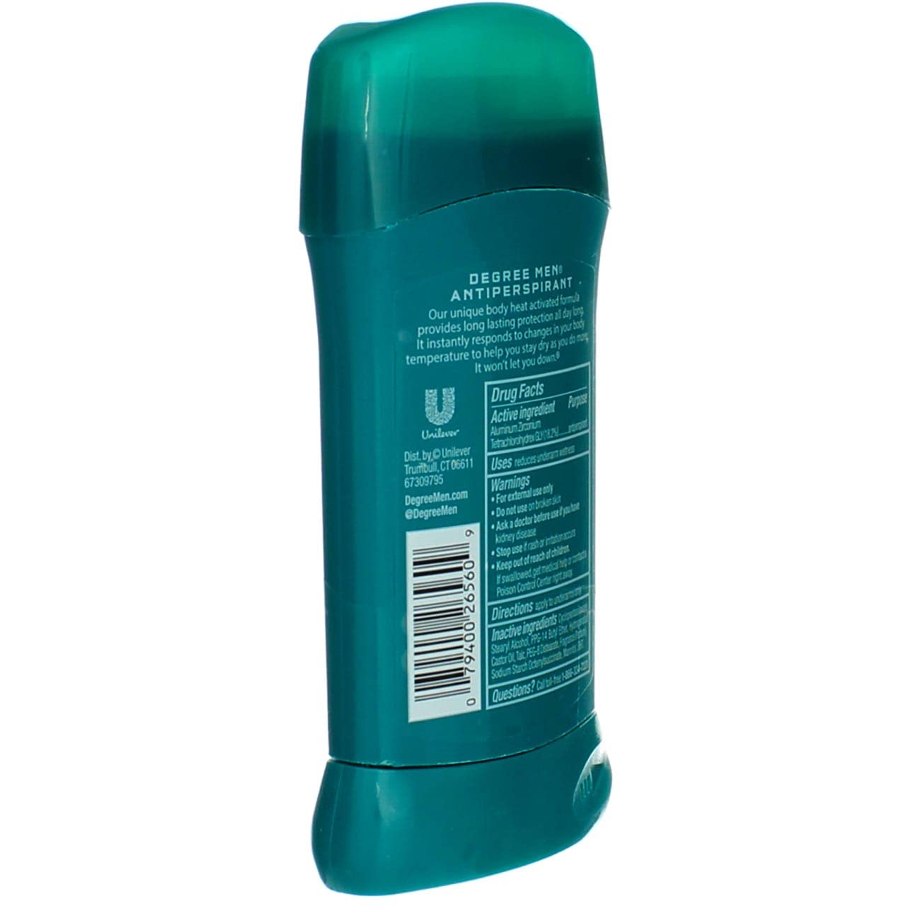 Degree Men Extreme Blast Invisible Stick 48h Dry Protection – 2.7 oz x6