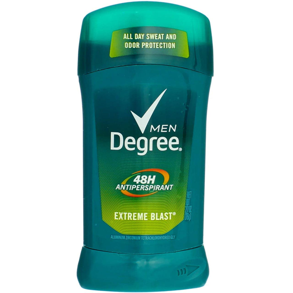 Degree Men Extreme Blast Invisible Stick 48h Dry Protection – 2.7 oz x6