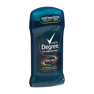 Degree Men Extreme Blast Invisible Stick 48h Dry Protection – 2.7 oz x6