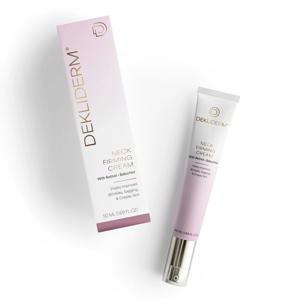 DEKLIDERM Neck Firming Cream – Retinol & Bakuchiol for Neck Lines & Firmness