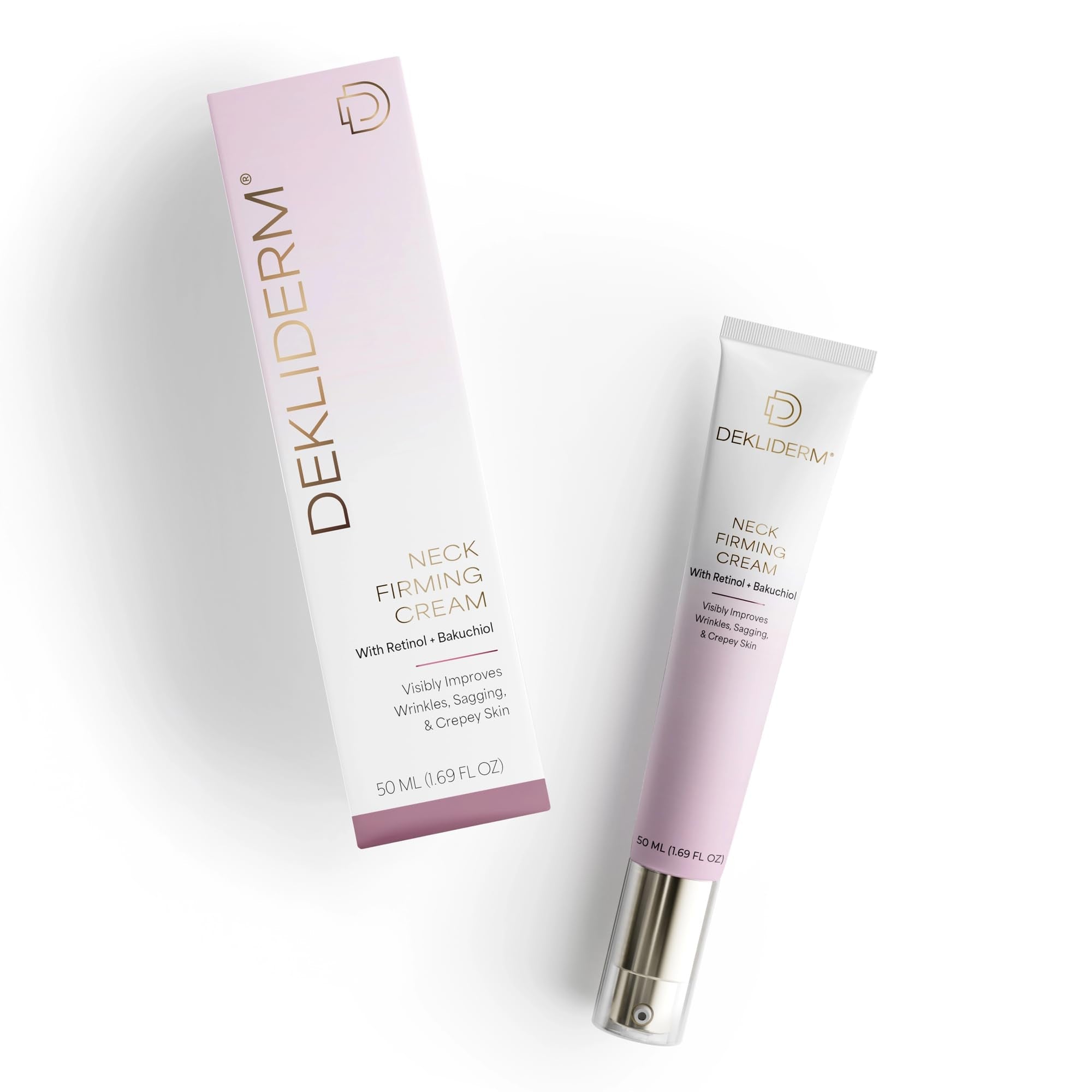 DEKLIDERM Neck Firming Cream – Retinol & Bakuchiol for Neck Lines & Firmness