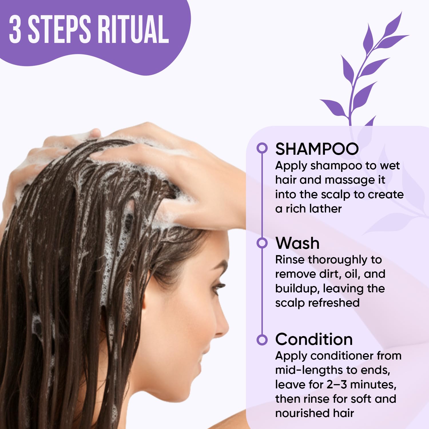 DEL SUR Hair Repair Shampoo & Conditioner Set | 16 fl oz Each | Camellia Japonica, Amino Acids, Biotin & Argan Oil