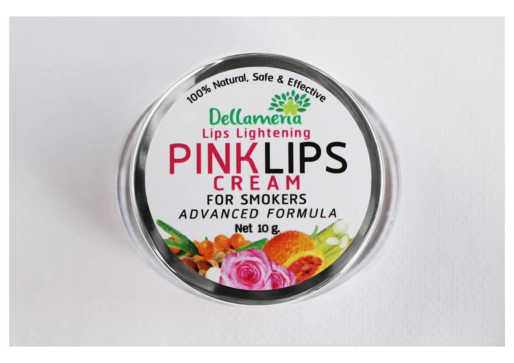 Dellameria Pink Lips Cream – Natural Lip Lightening & Deep Hydration for Dark Lips