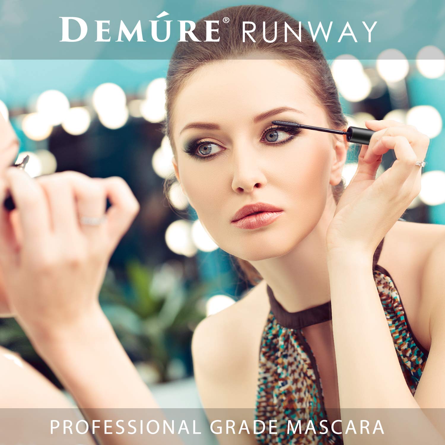 DELÚVIA Demure Mineral Volumizing Mascara – Hydrating, Water-Resistant HD Definition for Long Lashes