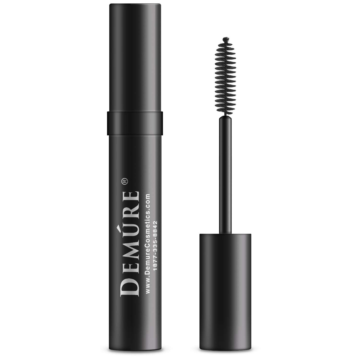DELÚVIA Demure Mineral Volumizing Mascara – Hydrating, Water-Resistant HD Definition for Long Lashes