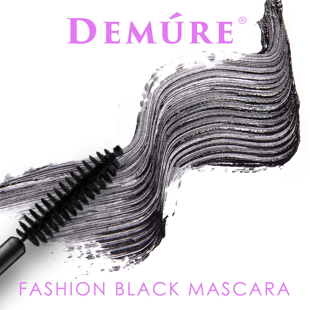 DELÚVIA Demure Mineral Volumizing Mascara – Hydrating, Water-Resistant HD Definition for Long Lashes