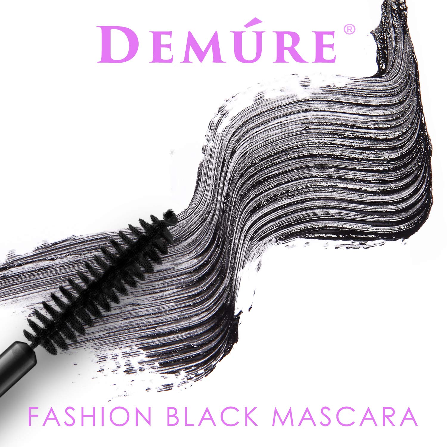 DELÚVIA Demure Mineral Volumizing Mascara – Hydrating, Water-Resistant HD Definition for Long Lashes
