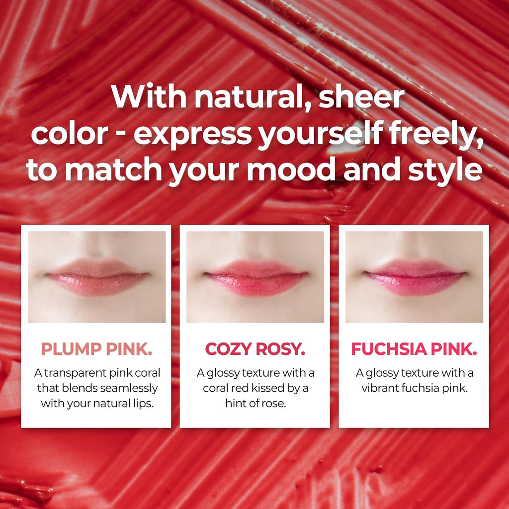 De:maf Demaf Gloss Balm – Hydrating Lip Gloss with Buildable Sheer-to-Bold Colour