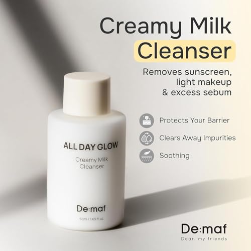 De:maf Welcome Cleansing Gift Kit – Gentle Travel-Size Cleanser Trio for Sensitive Skin