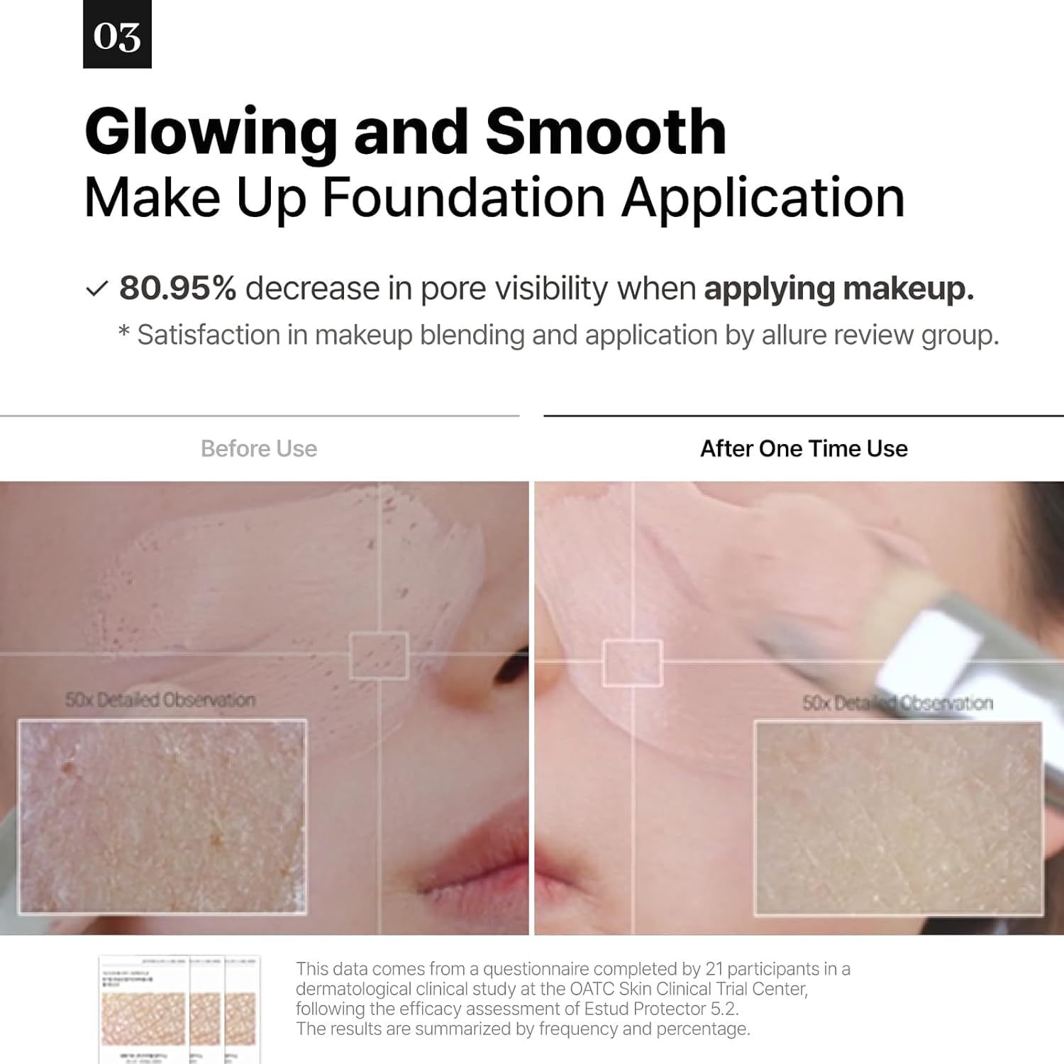 DEMAR 3 Signature ESTUD Protector – Pore Minimizer Niacinamide Serum (2%), 1.69 fl oz