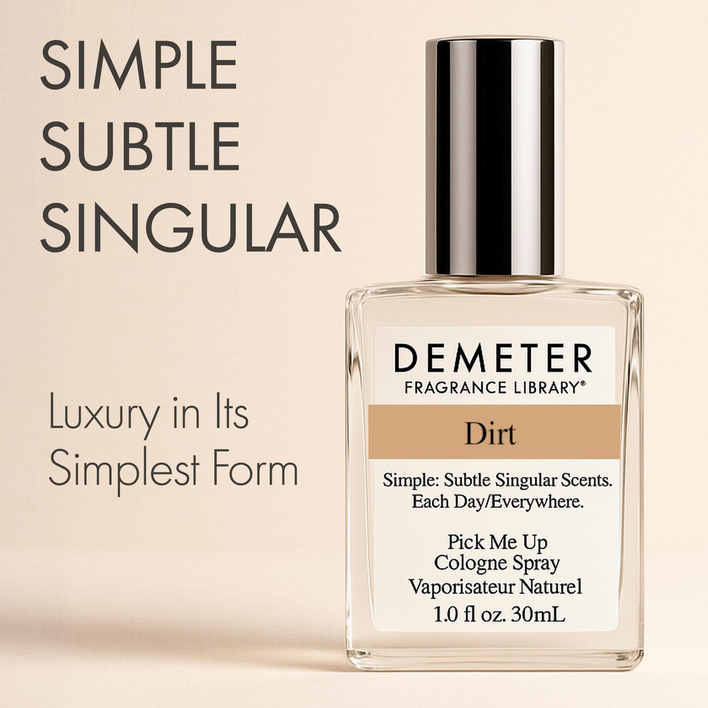 DEMETER Dirt Natural Perfume Spray for Women, 1 oz