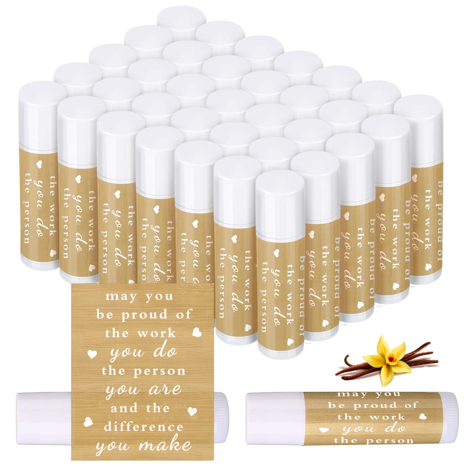 Demissle 48 Pcs Lip Balm Bulk | You're The Balm Teacher Appreciation Gift & Party Favors