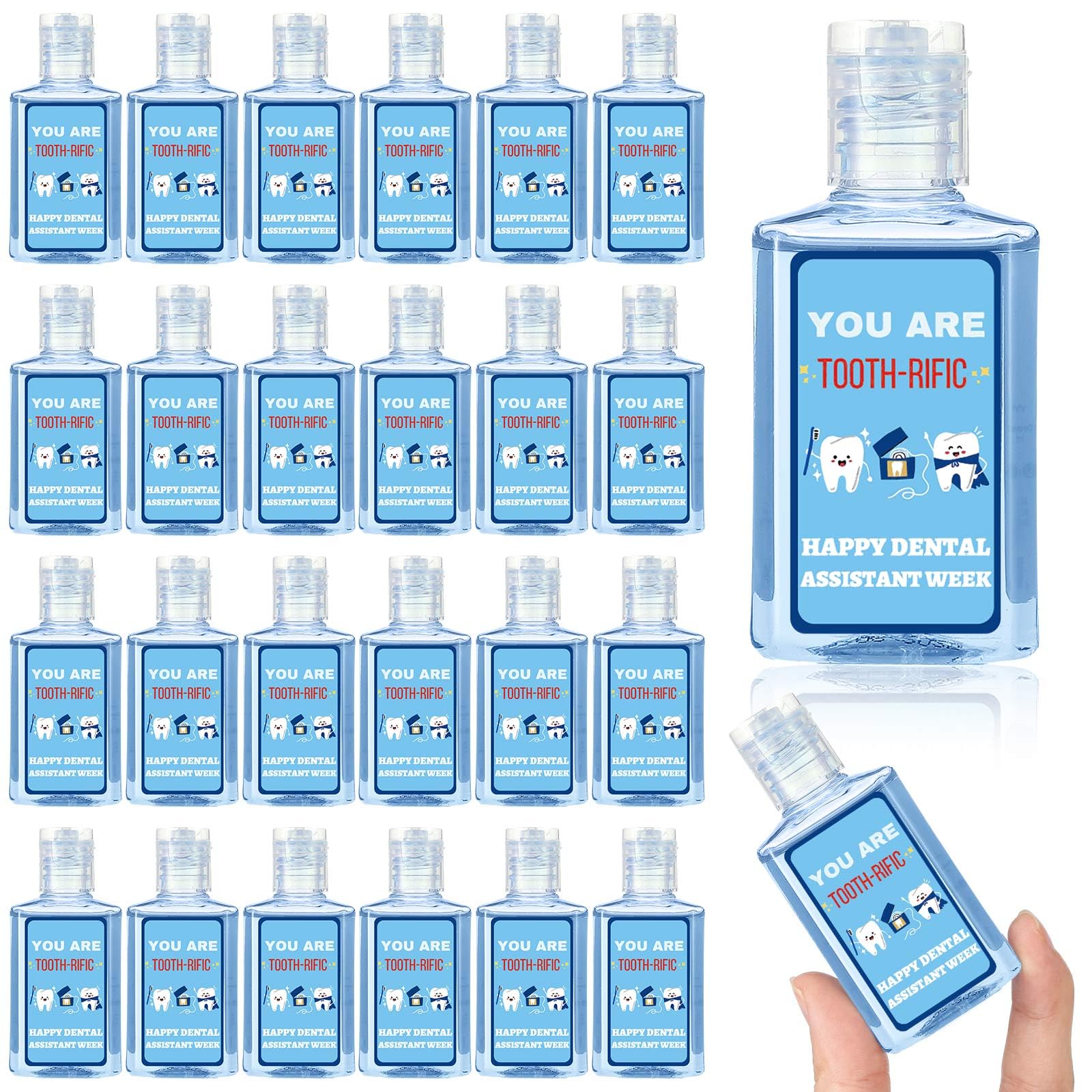 Demissle 24-Pack Mini Hand Soap Gifts for Dental Staff – Travel-Size 1oz