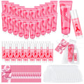 Demonwer 20-Set Breast Cancer Awareness Favors – Pink Ribbon Hand Cream & Lip Balm