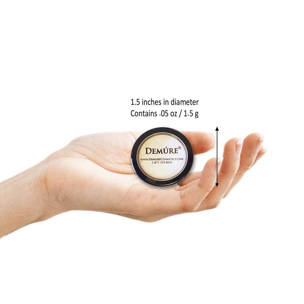 DEMÚRE Demure Mineral Eye Shadow Emerald Green – Shimmer, Loose Powder