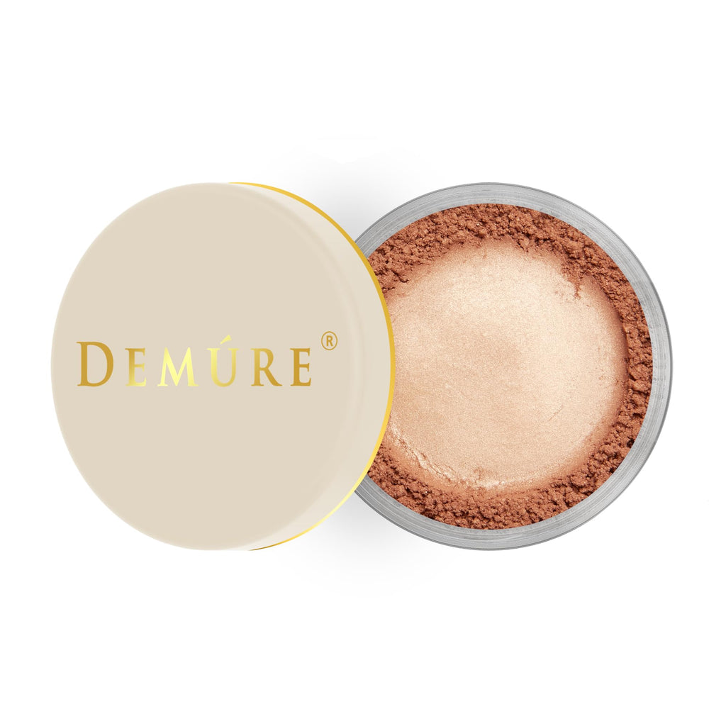 Demure Mineral Blush Go Bronze – Loose Powder, Cruelty Free, Buildable Color by Demure