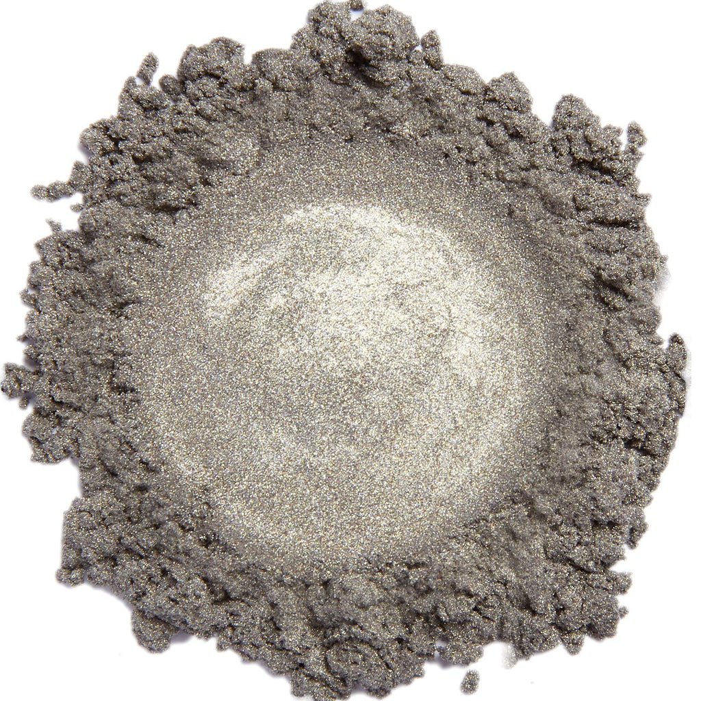 Demure Mineral Eye Shadow Pewter – Shimmer Loose Powder, Natural, Cruelty-Free
