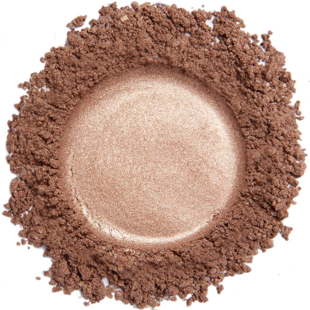 Demure Mineral Eye Shadow Pink Copper – Shimmer Glitter Loose Powder by DEMÚRE
