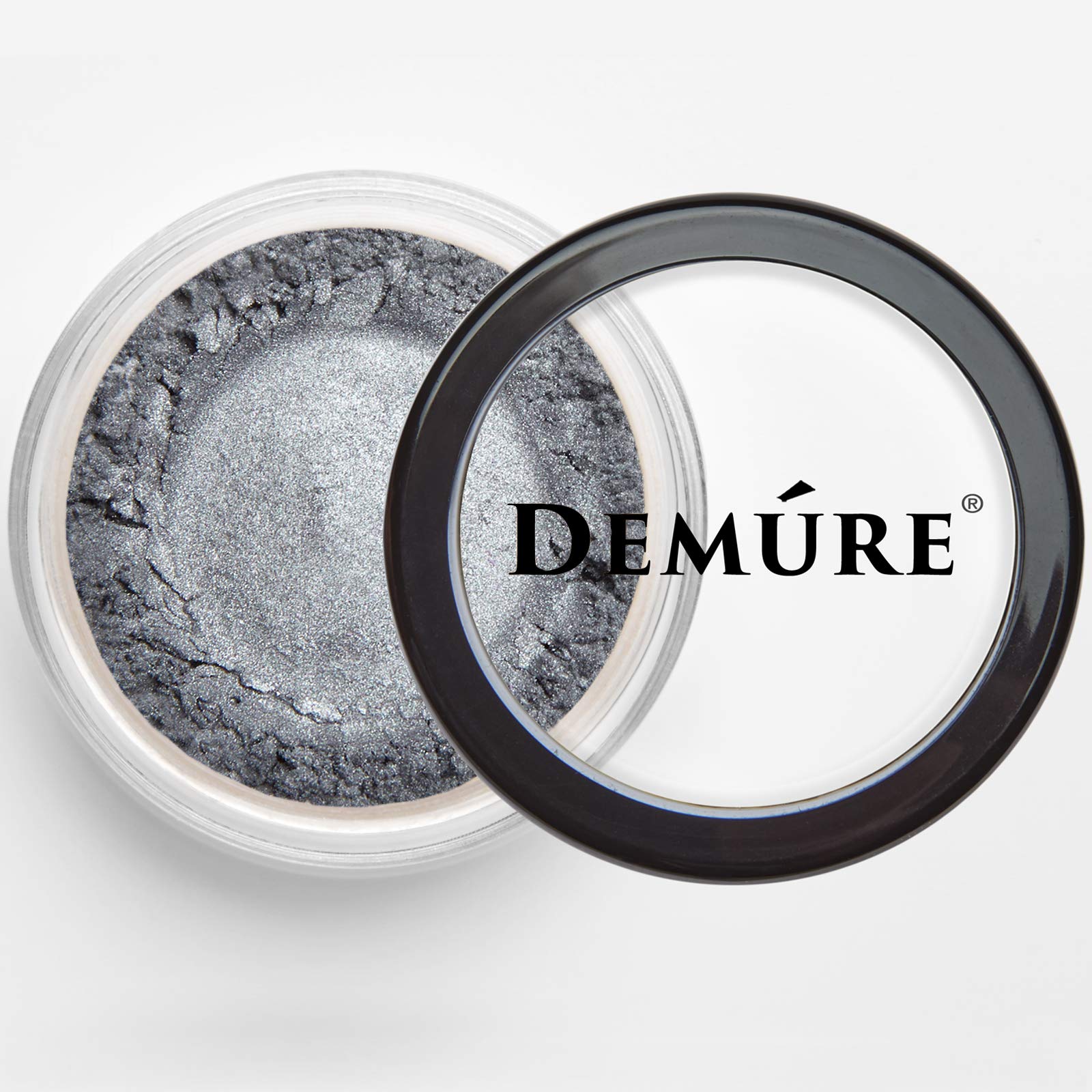 DEMÚRE Demure Mineral Eye Shadow Sterling – Shimmer, Glitter, Natural, Cruelty-Free