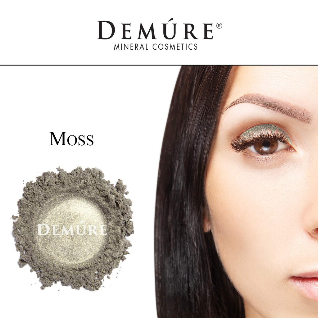 Demure Mineral Eye Shadow Moss – Shimmer Glitter Eyeshadow (Loose Powder)