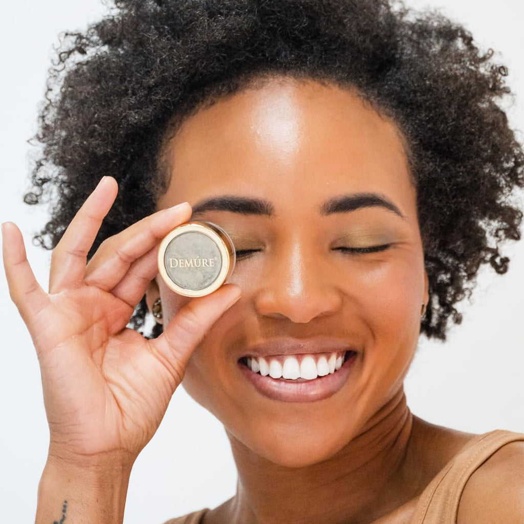 Demure Mineral Eye Shadow Moss – Shimmer Glitter Eyeshadow (Loose Powder)