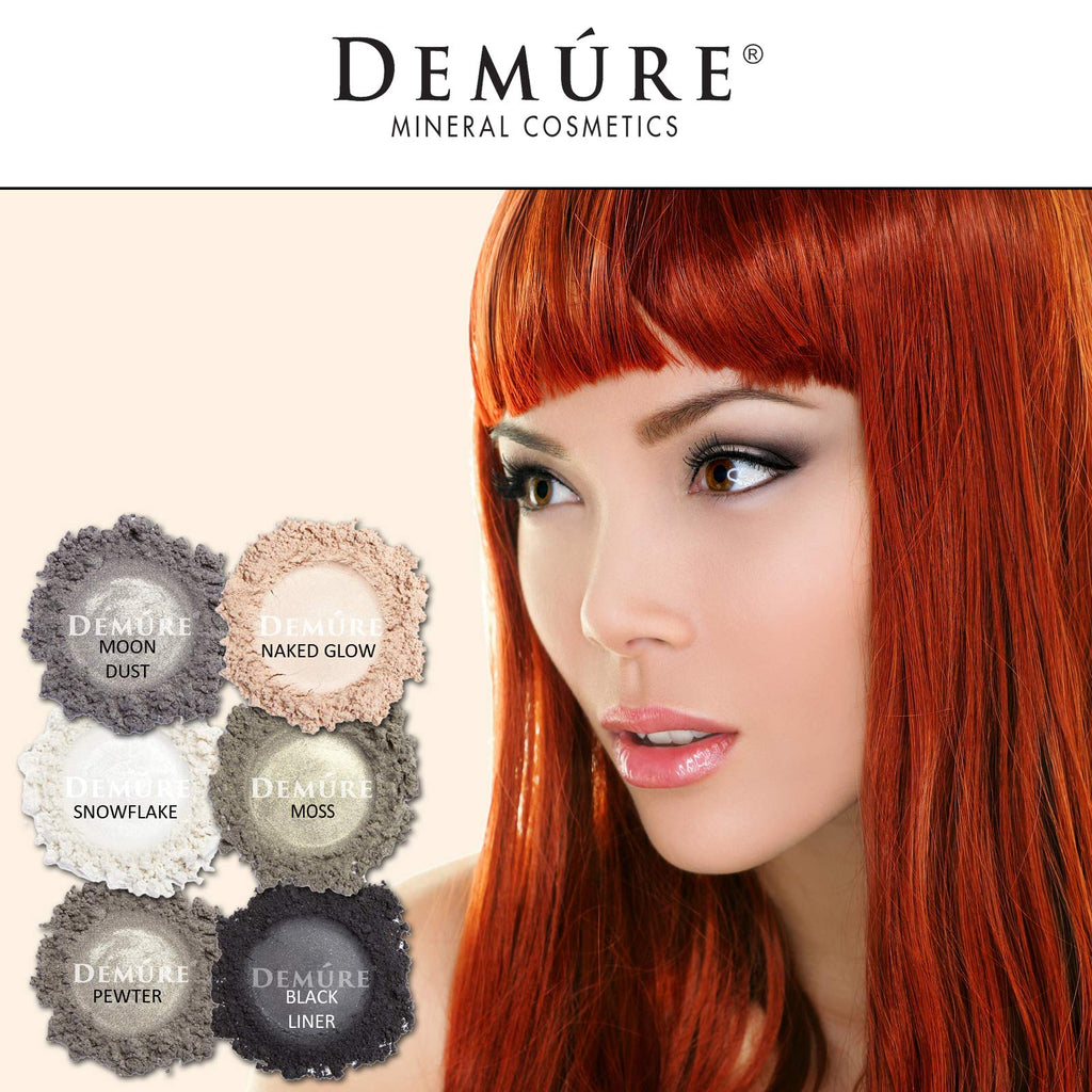 DEMÚRE Moon Dust Mineral Eye Shadow – 33 Shimmer Shades