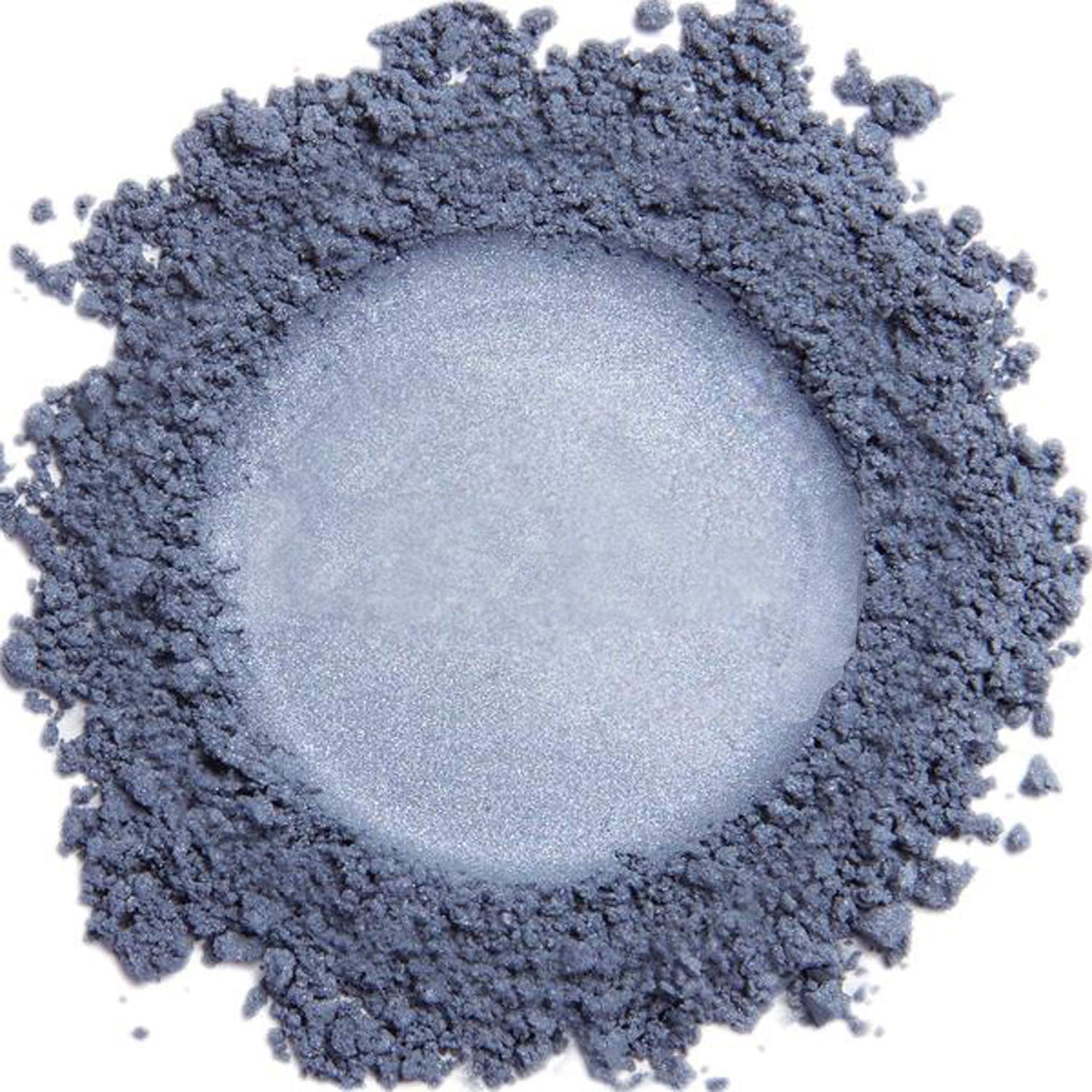 Demure Mineral Eye Shadow Smoky Blue | Natural Glitter Eyeshadow by DEMÚRE
