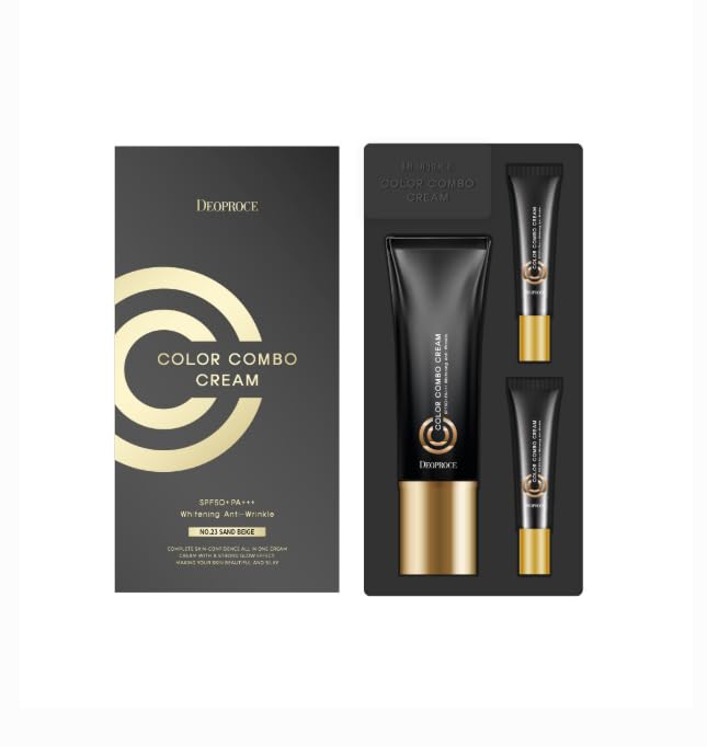 Deoproce Color Combo CC Cream SPF50+ PA+++ (#21 Natural Beige) – Hydrating Anti-Wrinkle Glow