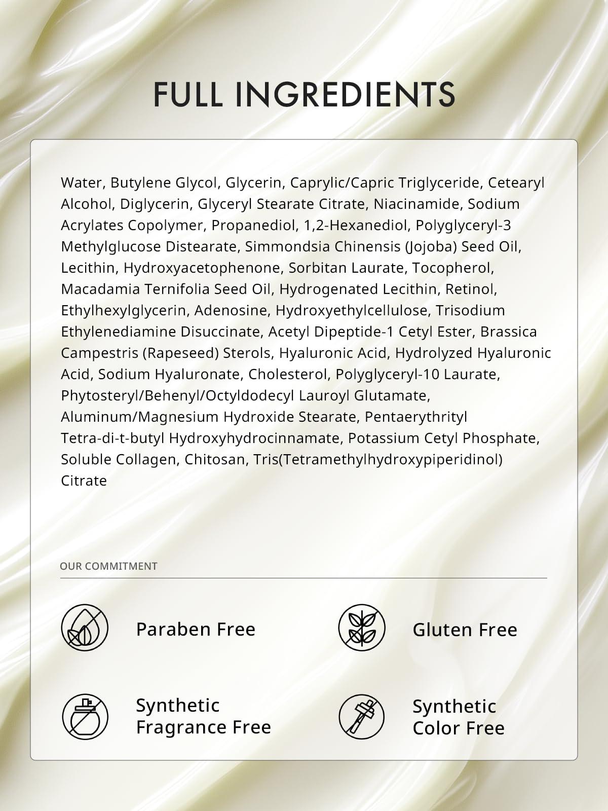 Depology Firming Neck & Décolleté Cream – IDEALIFT 4%, Retinol, Multi-HA (1.69 oz)