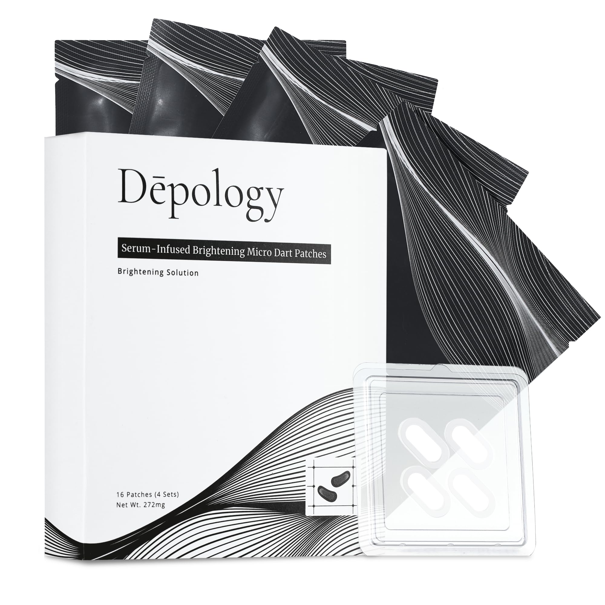 Depology Serum-Infused Micro Dart Patches — Deepcare+ Hydration (12 pcs)