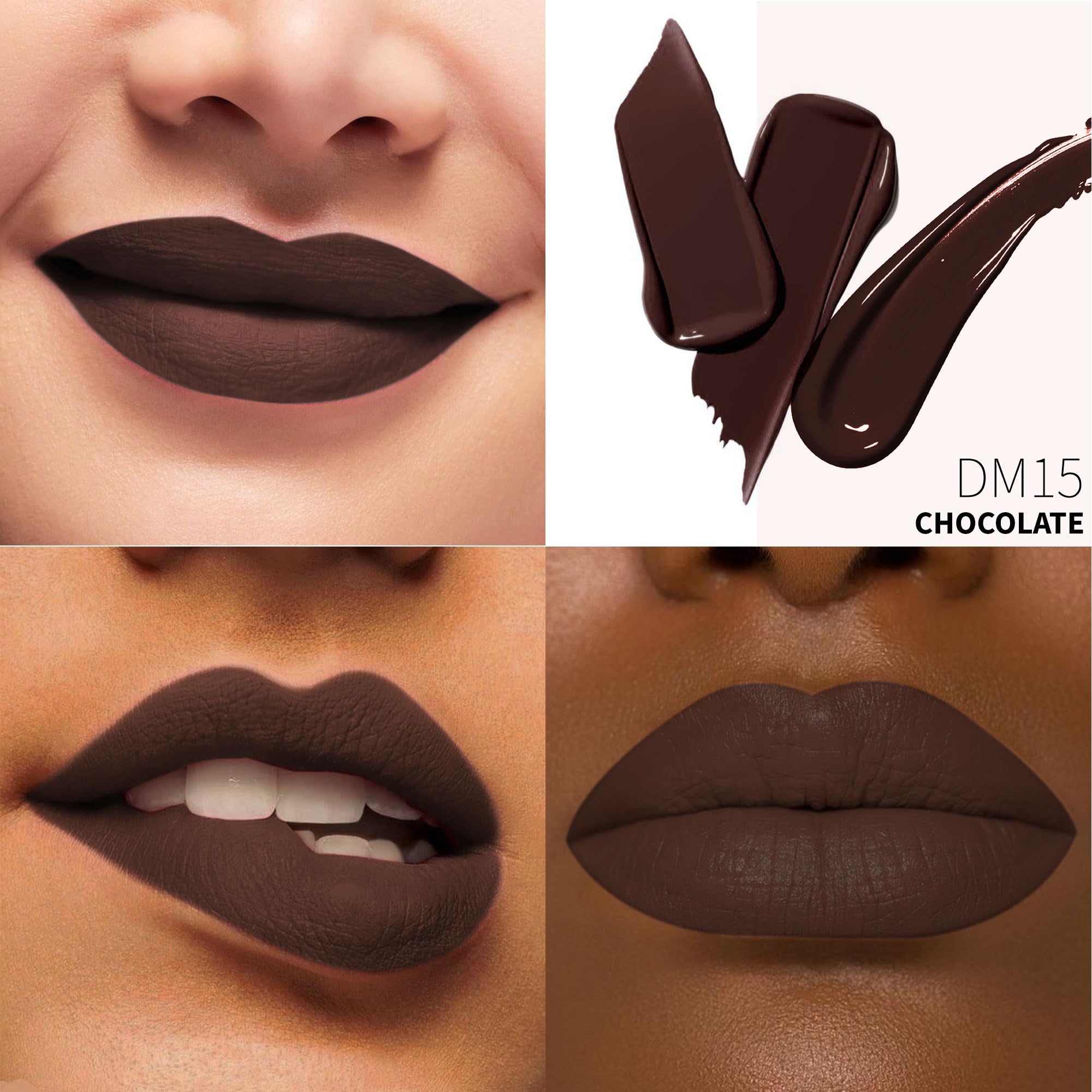 Depuplum 3Pc Matte Liquid Lipsticks — Long-Lasting, Vegan, Cruelty-Free
