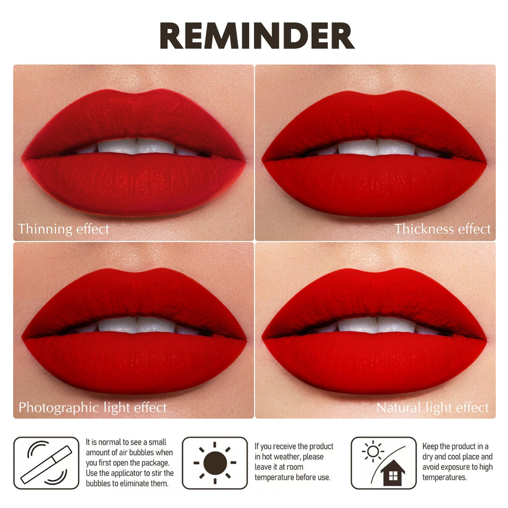 Depuplum 3Pc Matte Liquid Lipsticks — Long-Lasting, Vegan, Cruelty-Free