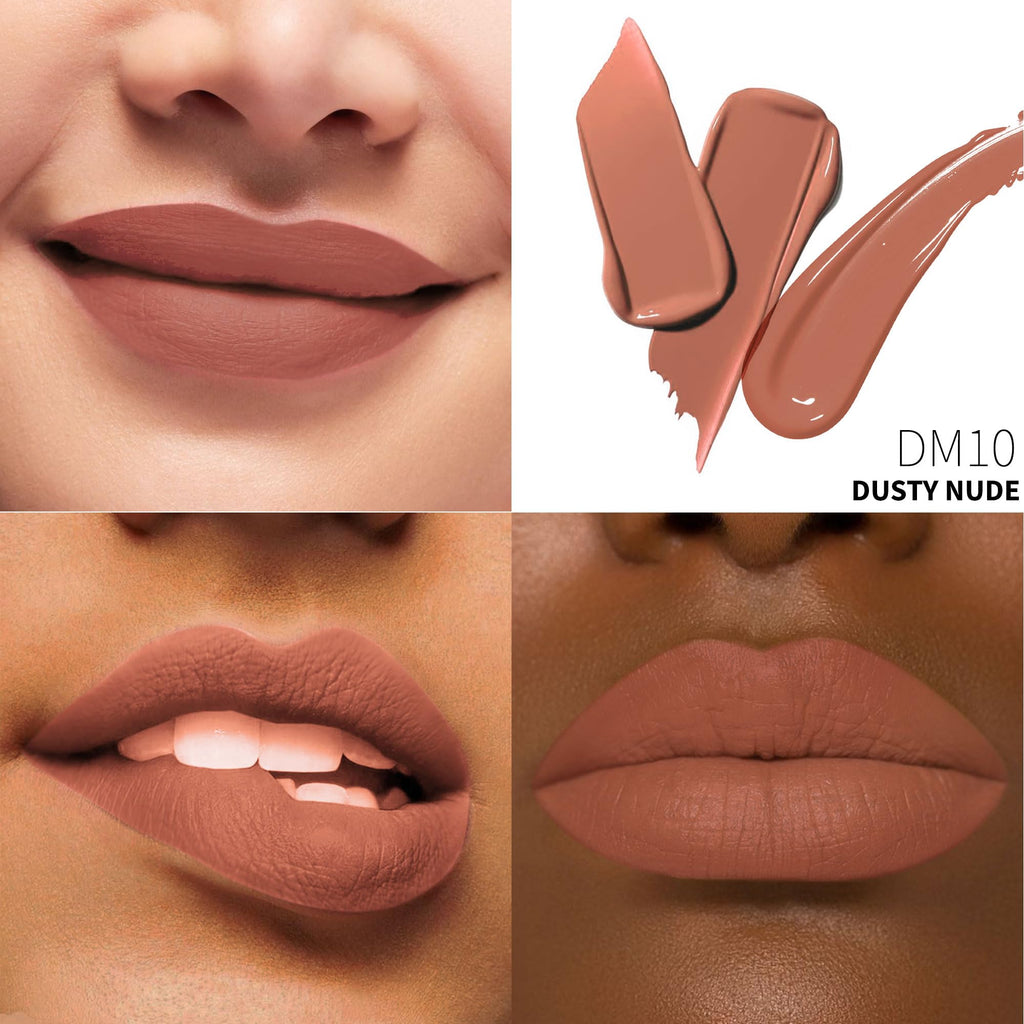 Depuplum 3Pc Matte Lipsticks DM05 DM06 DM10 – Long-Wearing Lip Color