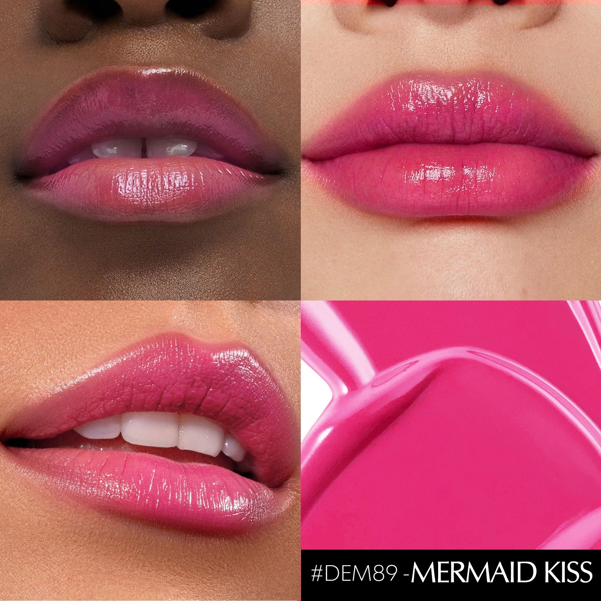Depuplum 4Pc Hydrate Lipstick Set — Long-Lasting Moisture, Vegan & Cruelty-Free (DM65/68/89/95)