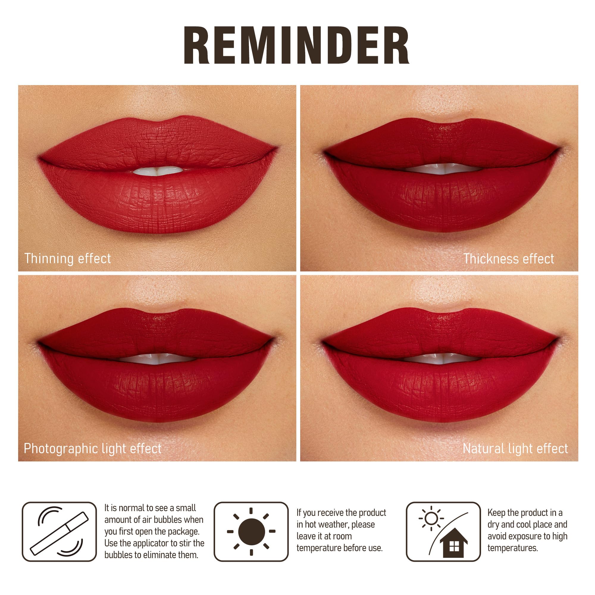 Depuplum 3Pc Matte Lipsticks DM05 DM06 DM10 – Long-Wearing Lip Color