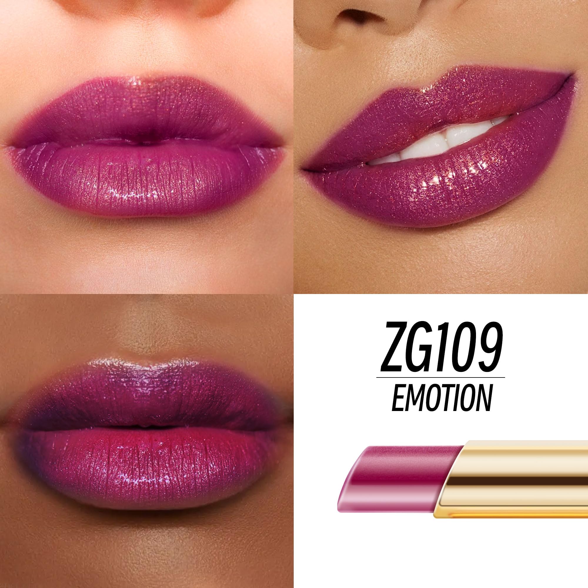 Depuplum Red Mulberry Pink Lipstick Set – Hydrating Vegan Lip Balm & Shimmer Lip Gloss (DM108/109/114)