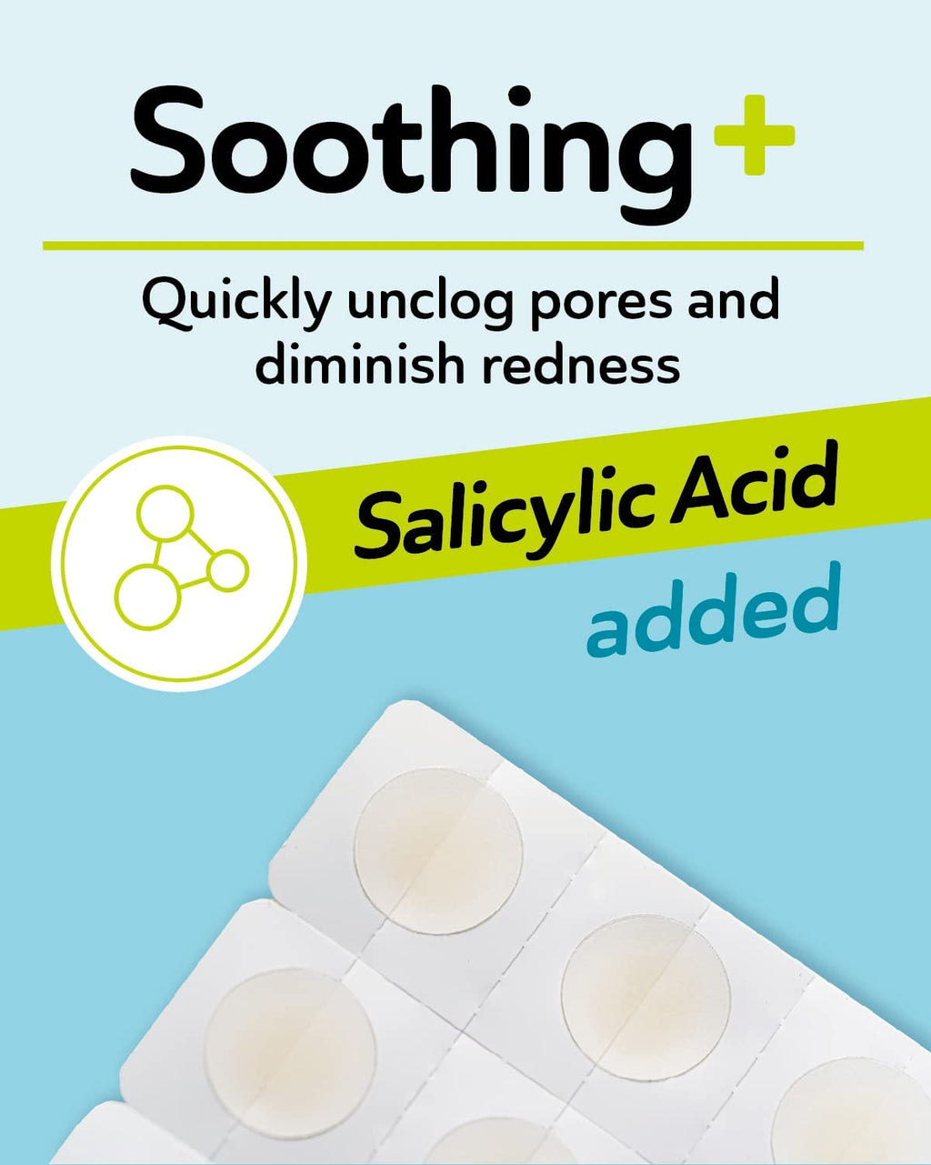 DERMA ANGEL Invisible Salicylic Acid Pimple Patches – Clear, Ultra-Thin Acne Patches for Face (Two Sizes)