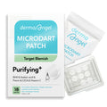DERMA ANGEL Microdart Acne Patches for Deep Blemishes – 18 Hydrocolloid Patches with Salicylic, Azelaic Acids, CICA & Vitamin C